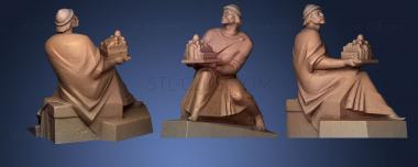 3D model Yaroslav The Wise (STL)